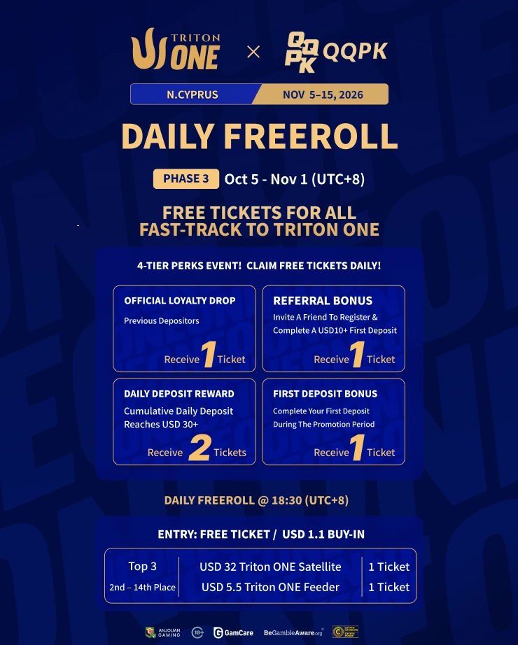 ฟรีโรลรายวันเฟส 3 | เส้นทาง Triton ONE