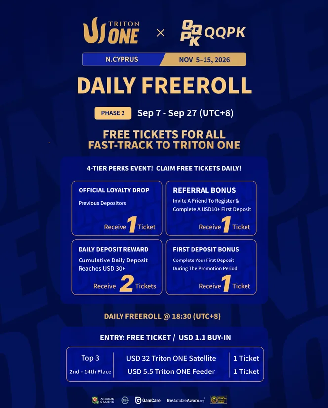 ฟรีโรลรายวันเฟส 2 | เส้นทาง Triton ONE